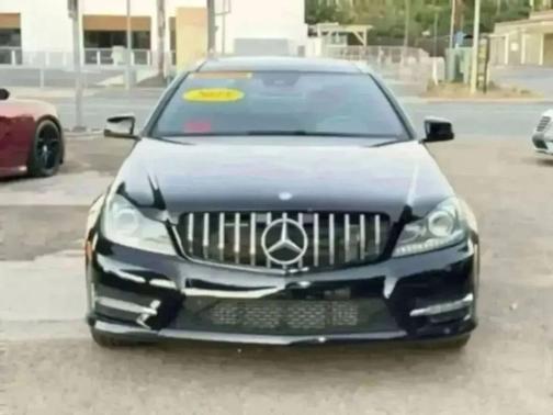 Black 2015 Mercedes-Benz C-Class C 250 Coupe 2D