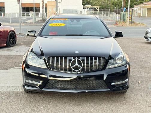Black 2015 Mercedes-Benz C-Class C 250 Coupe 2D