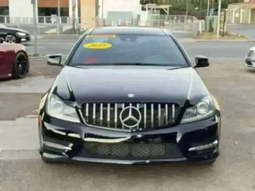 Black 2015 Mercedes-Benz C-Class C 250 Coupe 2D