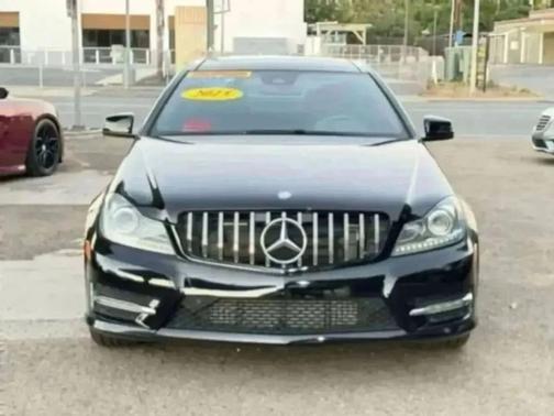 Black 2015 Mercedes-Benz C-Class C 250 Coupe 2D