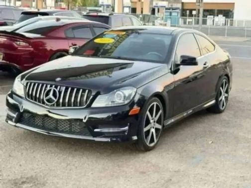 Black 2015 Mercedes-Benz C-Class C 250 Coupe 2D