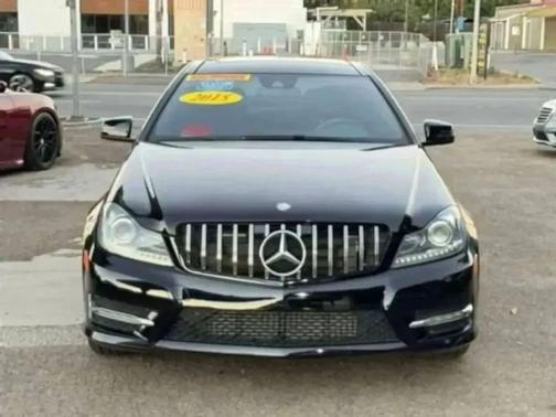 Black 2015 Mercedes-Benz C-Class C 250 Coupe 2D