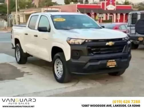 Summit White 2024 Chevrolet Colorado WT