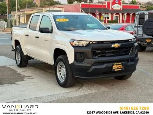 Summit White 2024 Chevrolet Colorado WT