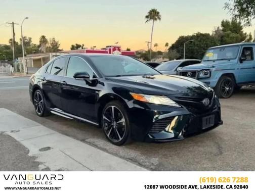 Galactic Aqua Mica 2020 Toyota Camry XSE