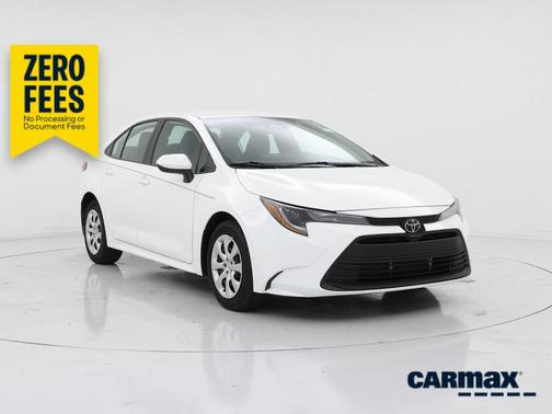 White 2024 Toyota Corolla LE