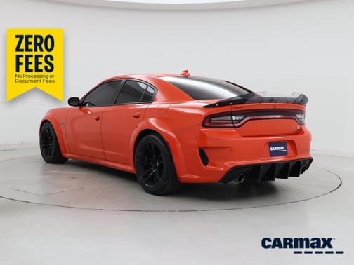 Orange 2021 Dodge Charger Scat Pack Widebody