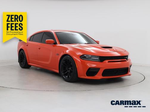 Orange 2021 Dodge Charger Scat Pack Widebody