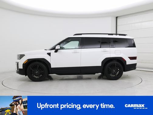 White 2025 Hyundai SANTA FE HEV Calligraphy