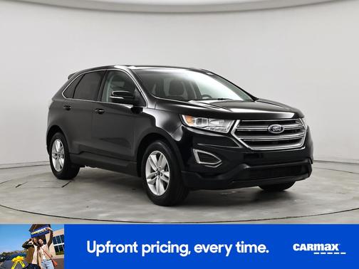 Black 2017 Ford Edge SEL
