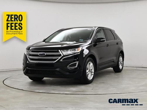 Black 2017 Ford Edge SEL
