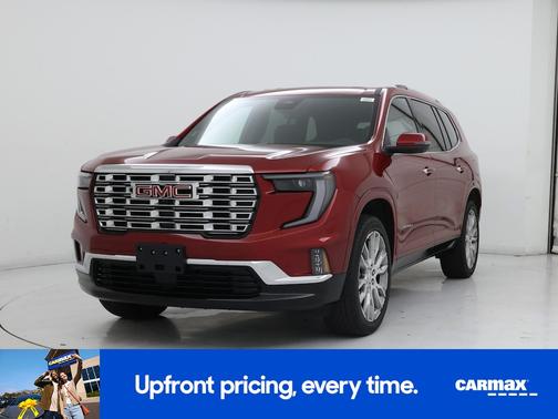 Red 2025 GMC Acadia Denali