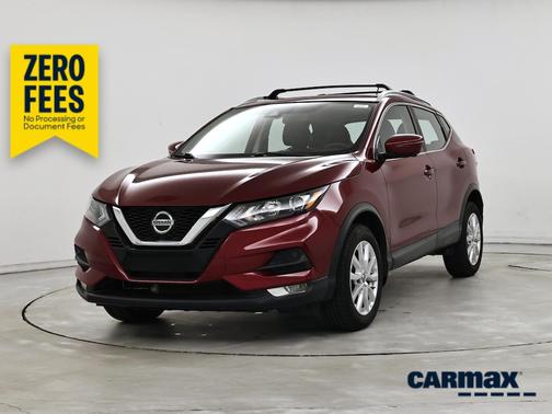 Red 2020 Nissan Rogue Sport SV
