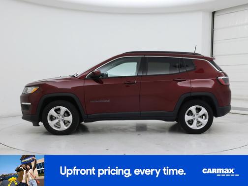 Red 2021 Jeep Compass Latitude