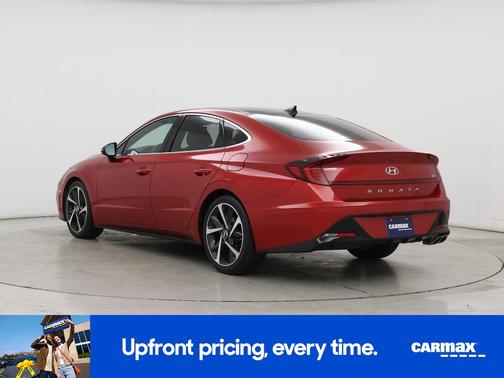 Red 2021 Hyundai SONATA SEL Plus