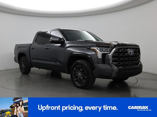 Gray 2023 Toyota Tundra Hybrid Platinum