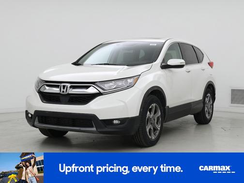 White 2018 Honda CR-V EX-L