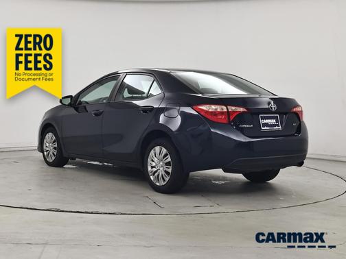 Blue 2017 Toyota Corolla LE