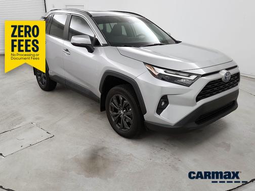 Silver 2024 Toyota RAV4 Hybrid XLE Premium