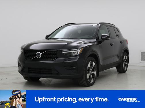 Black 2023 Volvo XC40 B4 Ultimate Dark Theme