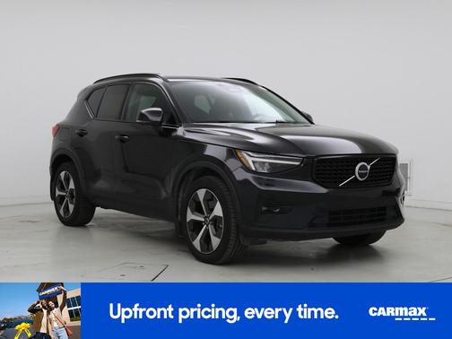 Black 2023 Volvo XC40 B4 Ultimate Dark Theme