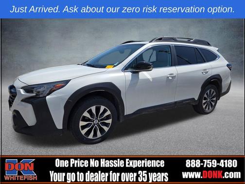 Crystal White Pearl 2024 Subaru Outback Limited AWD