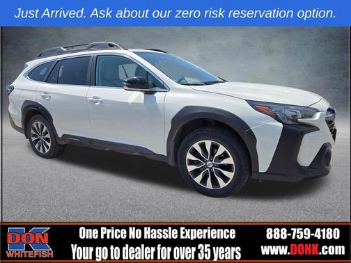 Crystal White Pearl 2024 Subaru Outback Limited AWD