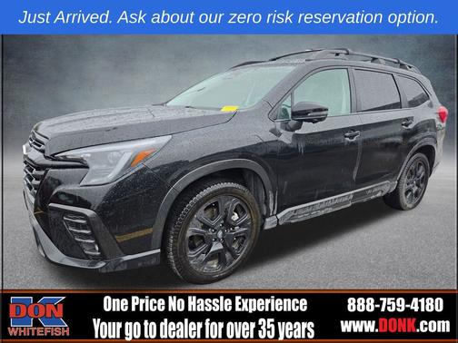 Crystal Black Silica 2023 Subaru Ascent Onyx Edition