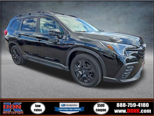 Crystal Black Silica 2023 Subaru Ascent Onyx Edition 7 Passenger AWD