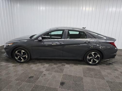 Gray 2023 Hyundai ELANTRA HEV Limited
