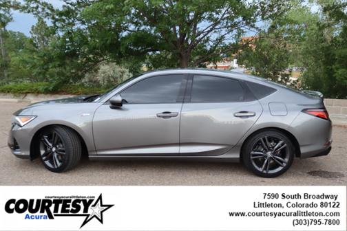 Liquid Carbon Metallic 2024 Acura Integra