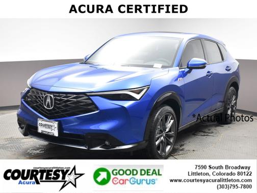 Adriatic Sea Blue 2025 Acura ADX