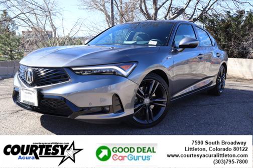 Liquid Carbon Metallic 2024 Acura Integra