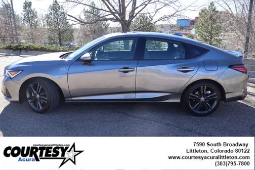 Liquid Carbon Metallic 2024 Acura Integra