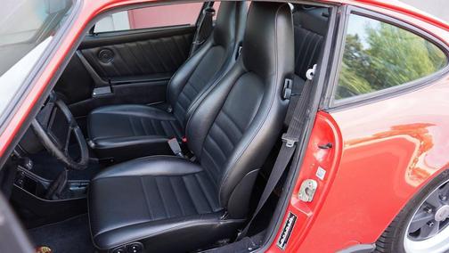 Red 1987 Porsche 911 Carrera