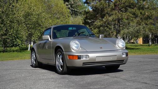 Gray 1989 Porsche 911 Carrera 4 AWD 2dr Coupe