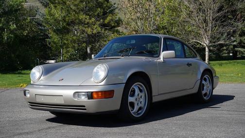 Gray 1989 Porsche 911 Carrera 4 AWD 2dr Coupe