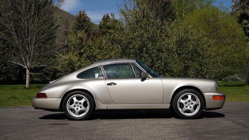Gray 1989 Porsche 911 Carrera 4 AWD 2dr Coupe