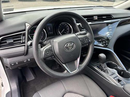 Super White 2020 Toyota Camry LE