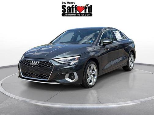 Black 2023 Audi A3 Premium