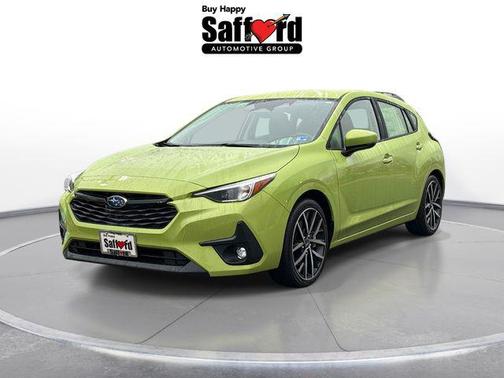 Citron Yellow Pearl 2026 Subaru Impreza Sport