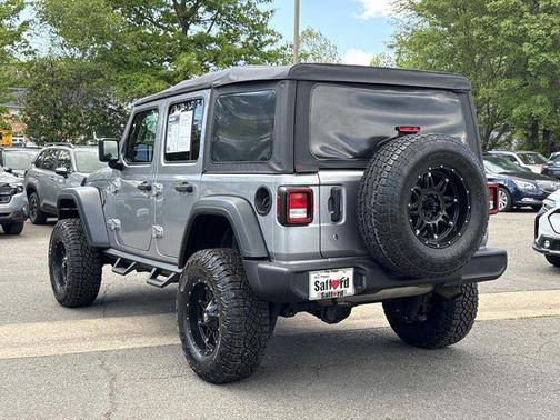 Billet Silver Metallic Clearcoat 2018 Jeep Wrangler Unlimited Sport