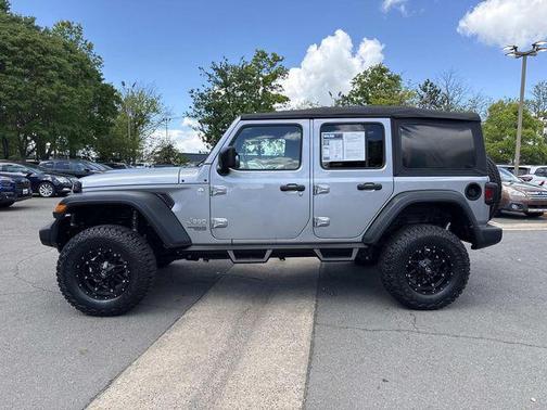 Billet Silver Metallic Clearcoat 2018 Jeep Wrangler Unlimited Sport