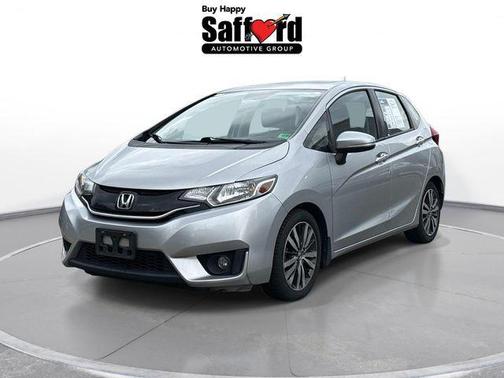 Alabaster Silver Metallic 2015 Honda Fit EX