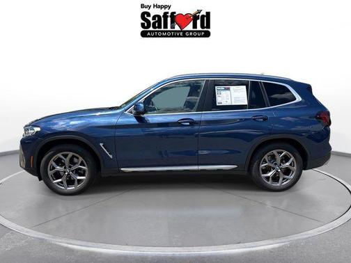 Phytonic Blue Metallic 2022 BMW X3 xDrive30i