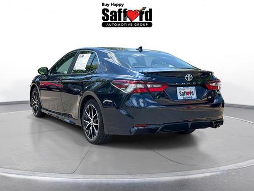 Galactic Aqua Mica 2021 Toyota Camry SE