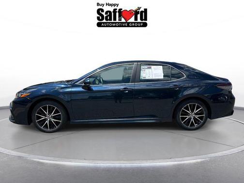 Galactic Aqua Mica 2021 Toyota Camry SE