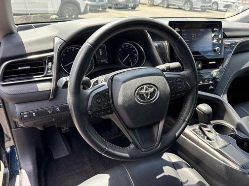 Galactic Aqua Mica 2021 Toyota Camry SE