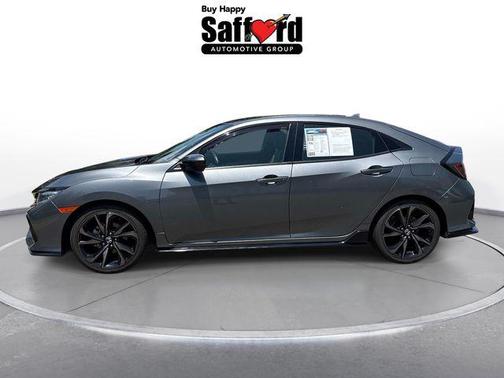 Gray 2018 Honda Civic Sport Touring