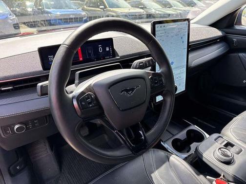 Red Metallic 2021 Ford Mustang Mach-E Premium